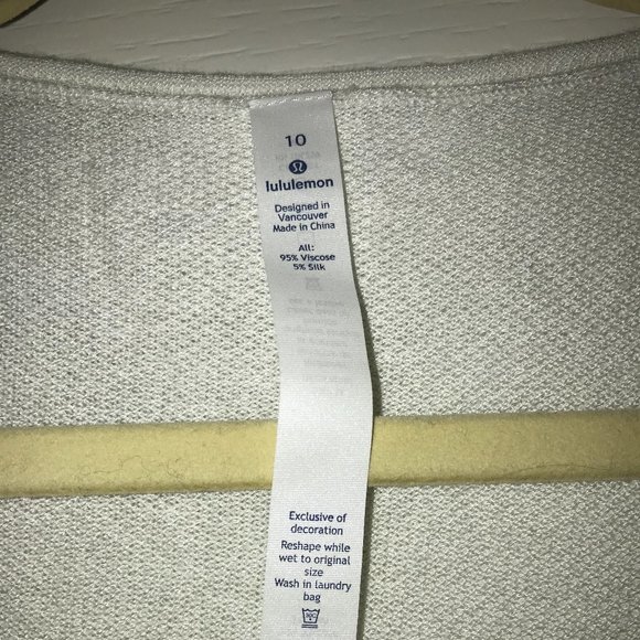 Lululemon Taryn Toomey Heart Opener Knit NWT Sz10 - Picture 3 of 10